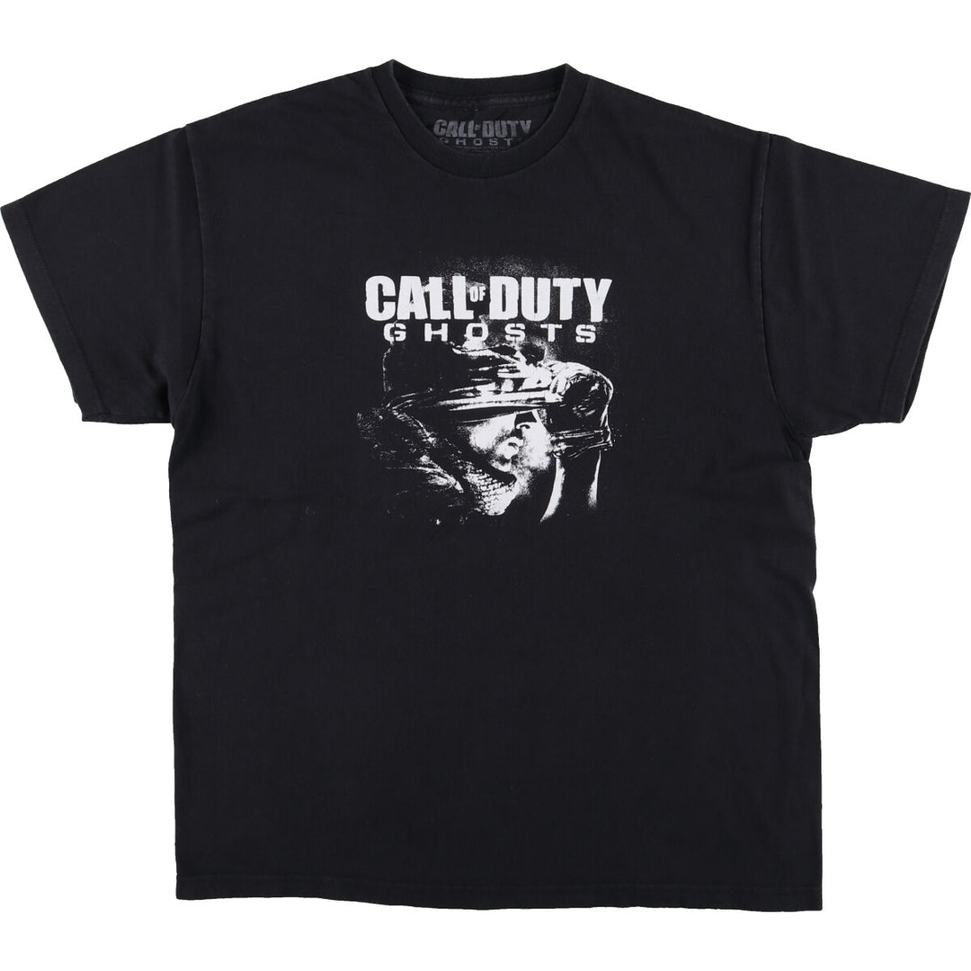 CALL OF DUTY GHOSTS Call of Duty Printed T-shirt Men's L size /eaa493709