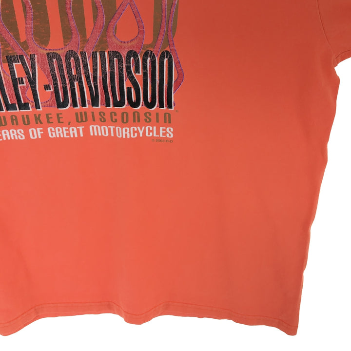 00'S Harley-Davidson Long Sleeve T-Shirt Men's XL /eaa493767