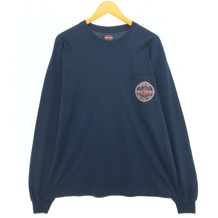 00'S Harley-Davidson Long Sleeve T-Shirt Men's XL /eaa493768