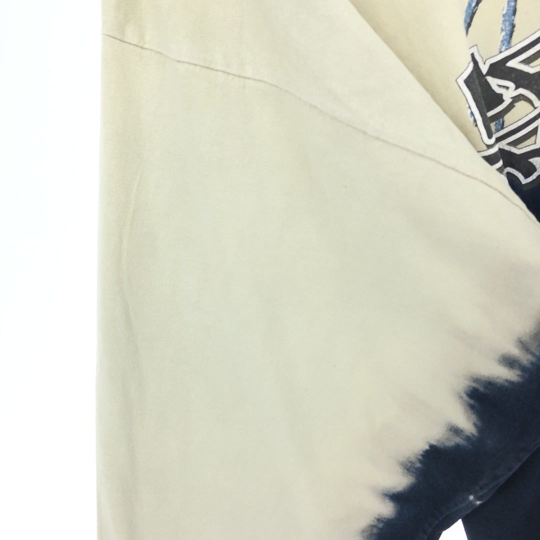 Harley-Davidson Tie-dye Pattern Long T-shirt Made in USA Men's XL cotton Beige type Vintage Second Hand