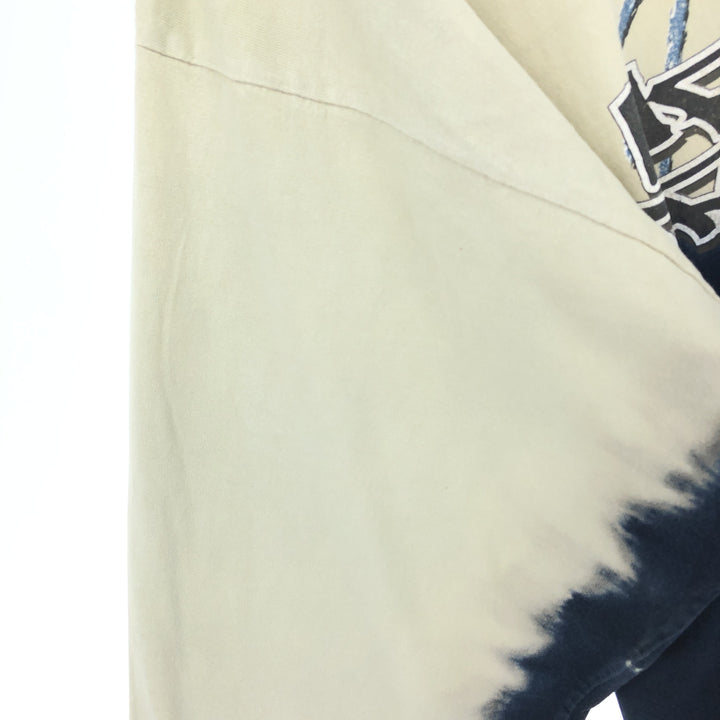 Harley-Davidson Tie-dye Pattern Long T-shirt Made in USA Men's XL cotton Beige type Vintage Second Hand