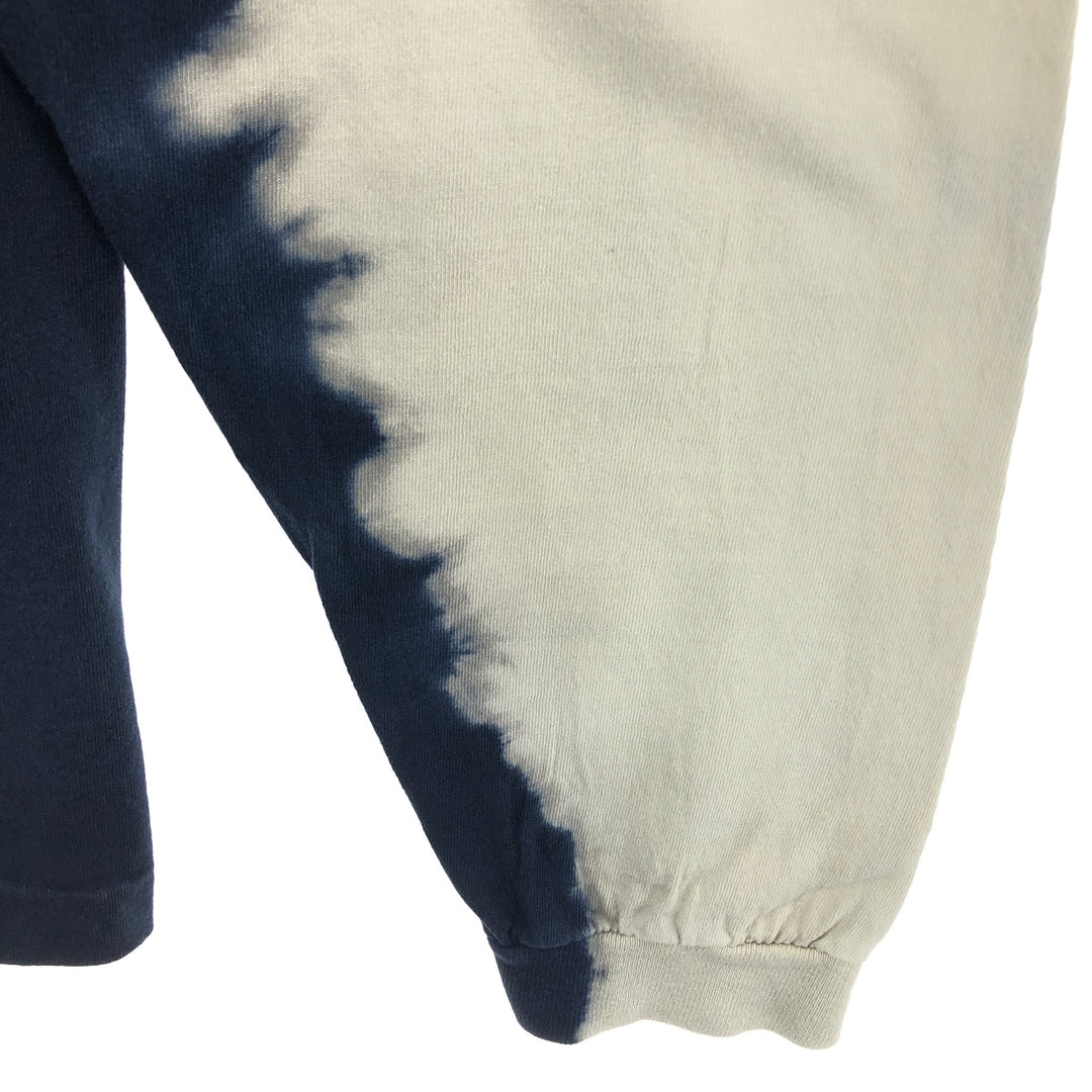 Harley-Davidson Tie-dye Pattern Long T-shirt Made in USA Men's XL cotton Beige type Vintage Second Hand