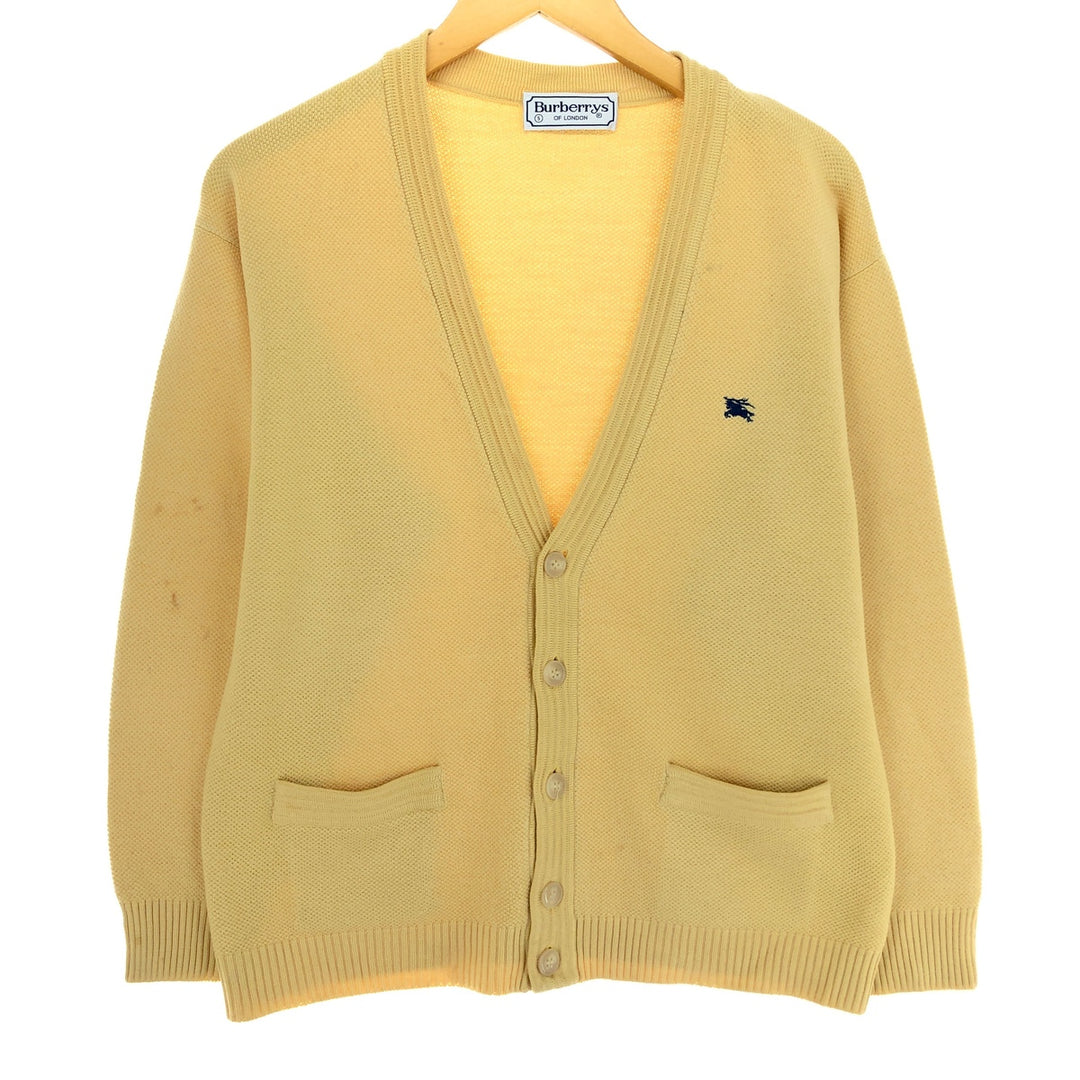 Burberry's LONDON wool knit cardigan, men's size L / eaa493793