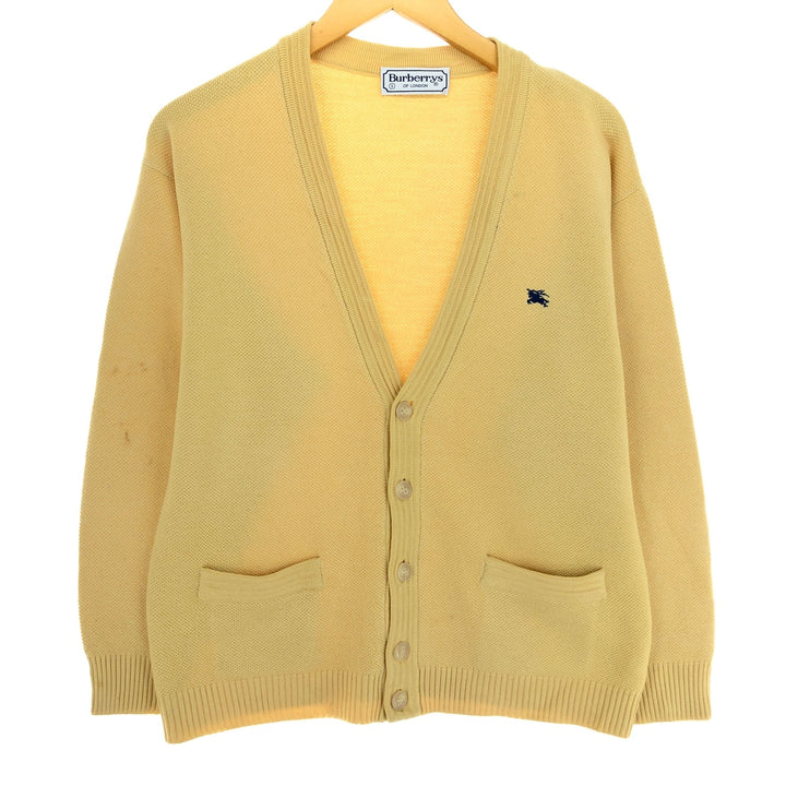 Burberry's LONDON wool knit cardigan, men's size L / eaa493793