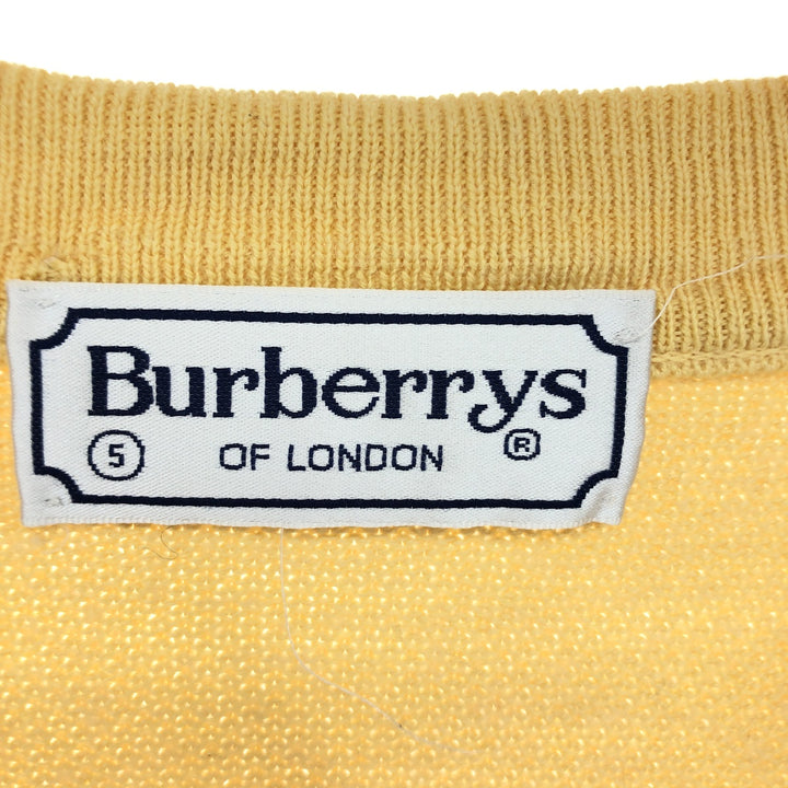 Burberry's LONDON wool knit cardigan, men's size L / eaa493793