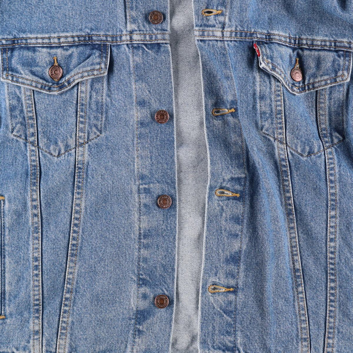 90'S Levi's Denim Jacket, Jean Jacket, Men's Size L, Vintage / eaa493803