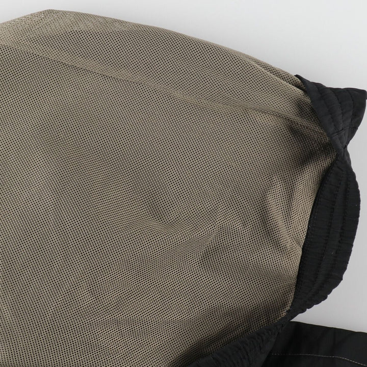 00'S Adidas warm-up pants, nylon pants, rustling pants, men's size M polyester black type Vintage Second Hand