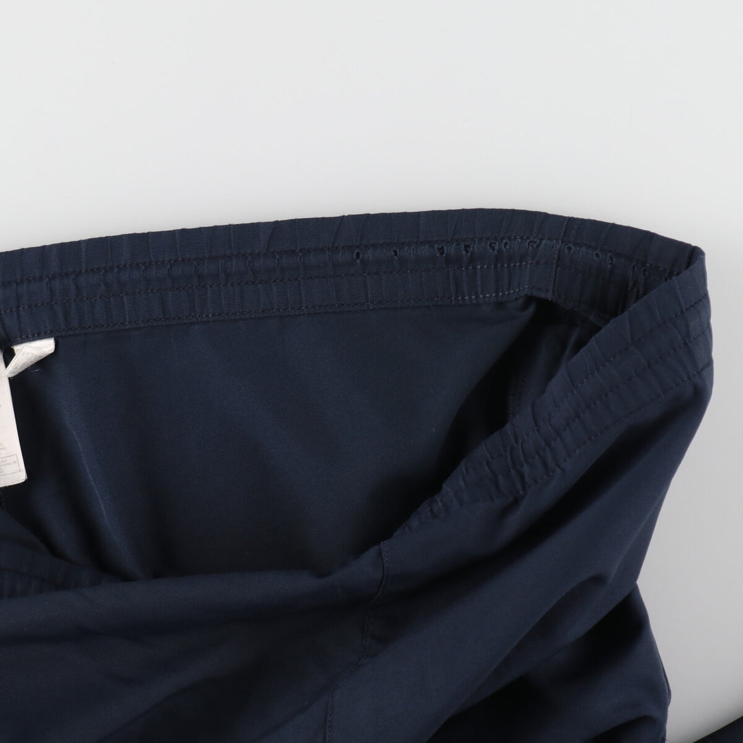 00'S Adidas warm-up pants, nylon pants, rustling pants, men's size M polyester navy blue type Vintage Second Hand