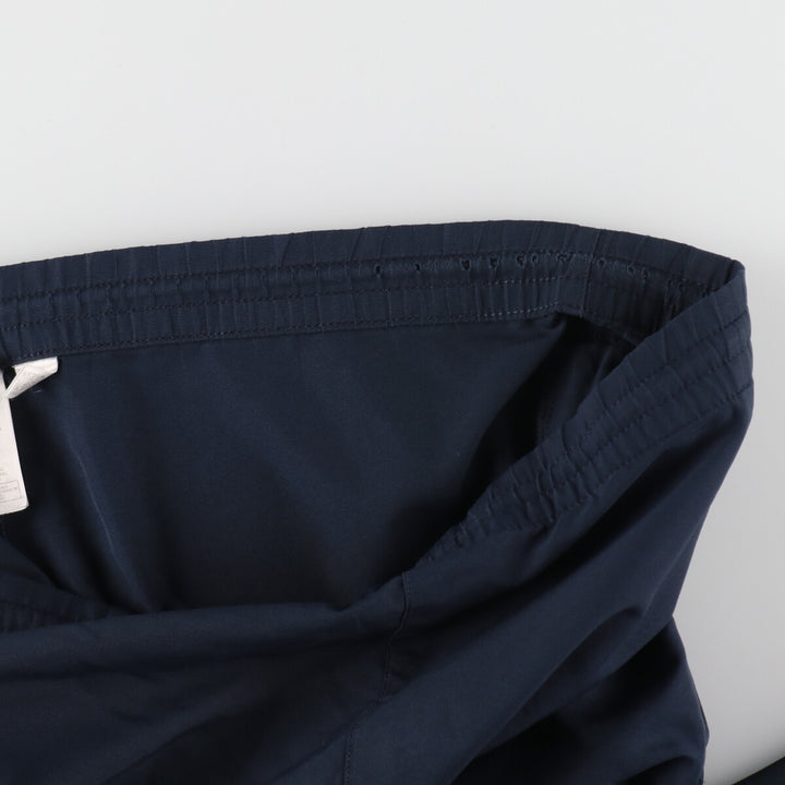 00'S Adidas warm-up pants, nylon pants, rustling pants, men's size M polyester navy blue type Vintage Second Hand