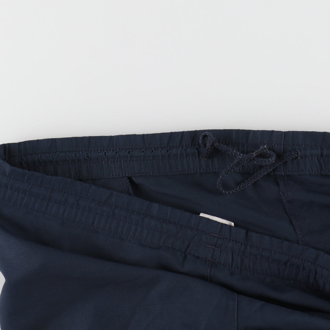 00'S Adidas warm-up pants, nylon pants, rustling pants, men's size M polyester navy blue type Vintage Second Hand