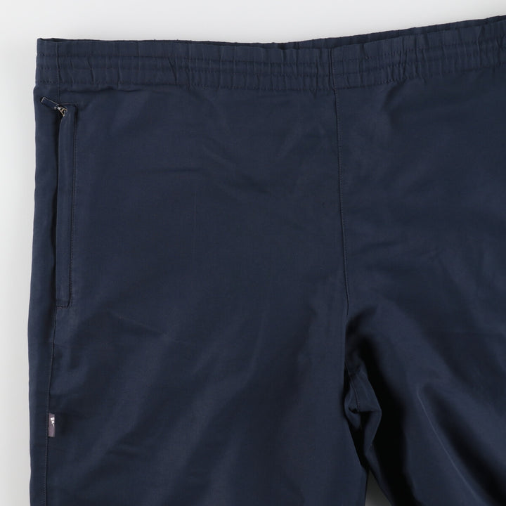 00'S Adidas warm-up pants, nylon pants, rustling pants, men's size M polyester navy blue type Vintage Second Hand