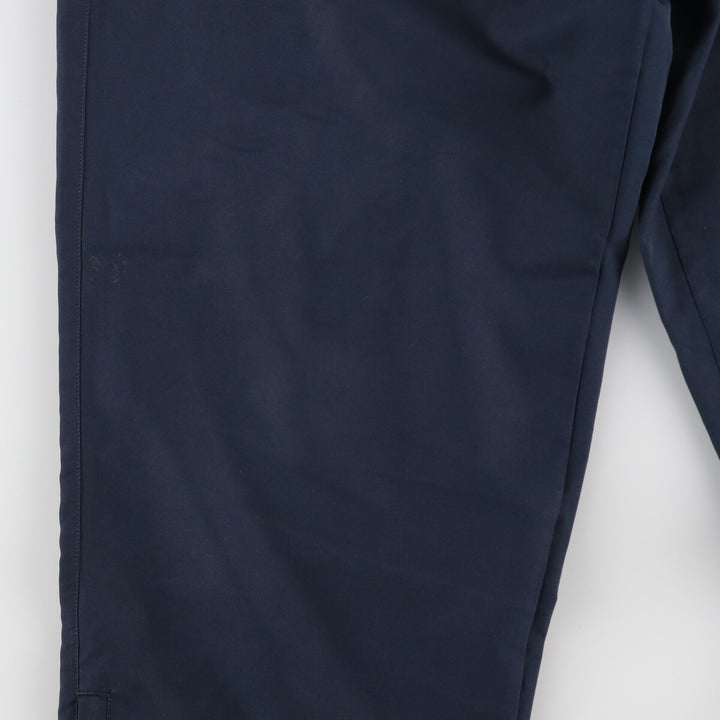 00'S Adidas warm-up pants, nylon pants, rustling pants, men's size M polyester navy blue type Vintage Second Hand