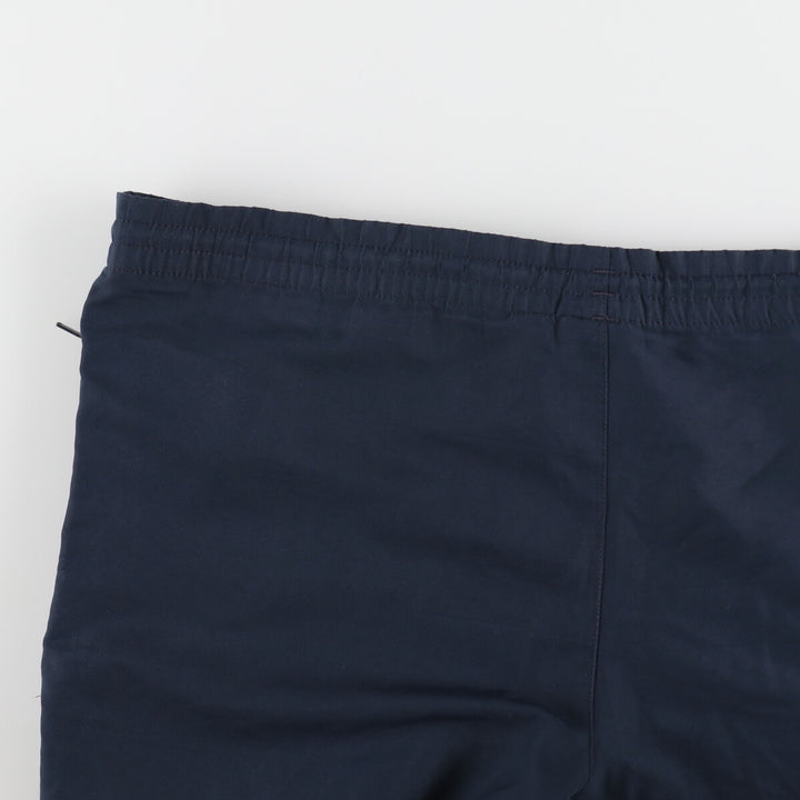 00'S Adidas warm-up pants, nylon pants, rustling pants, men's size M polyester navy blue type Vintage Second Hand