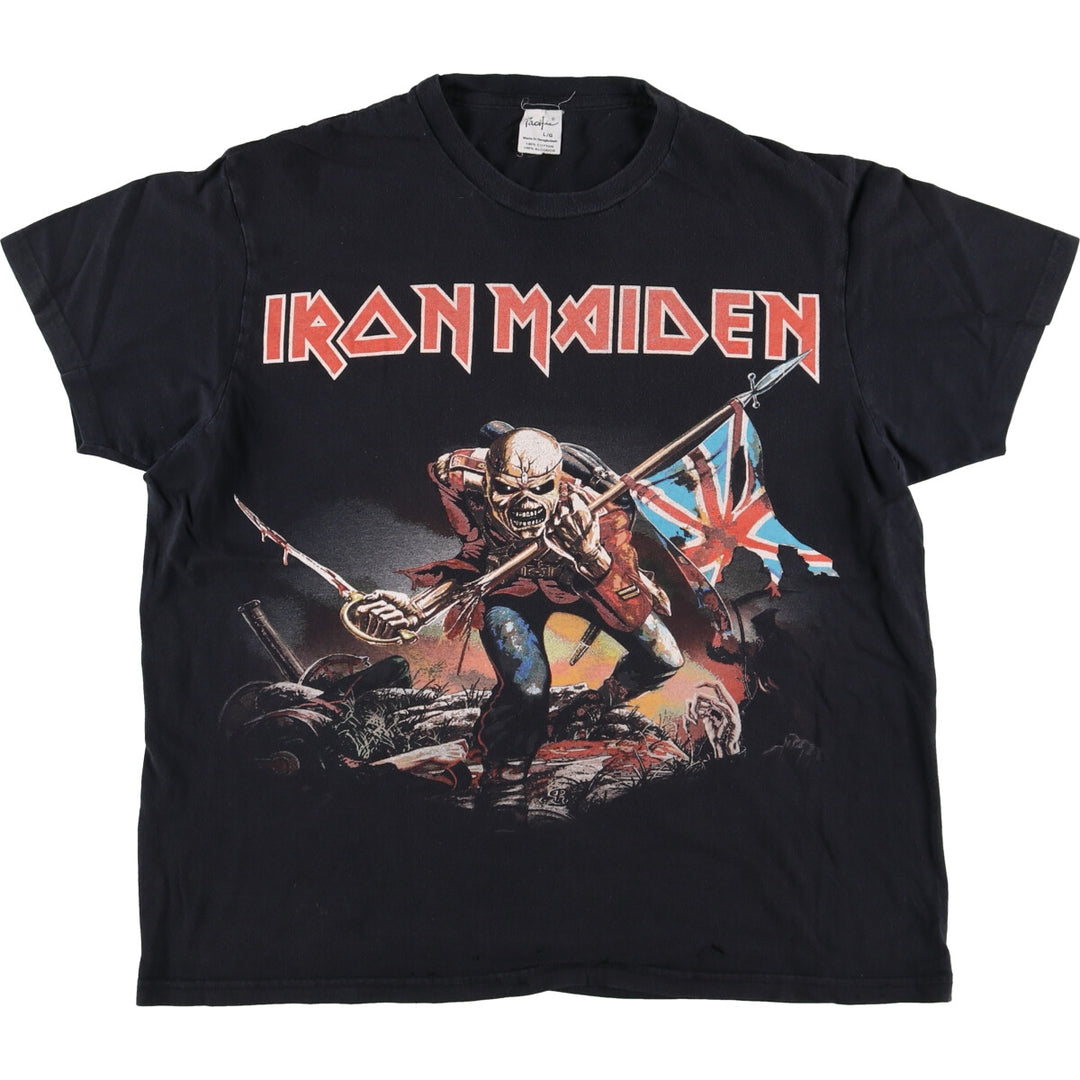 Pacific IRON MAIDEN Iron Maiden Band T-shirt Band T Men's L size / eaa493885