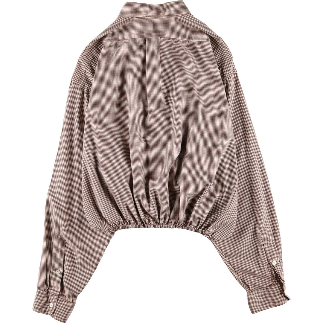 Ralph Lauren POLO GOLF TILDEN Remake Long Sleeve Button Down Check Shirt Women's XL /eaa493945