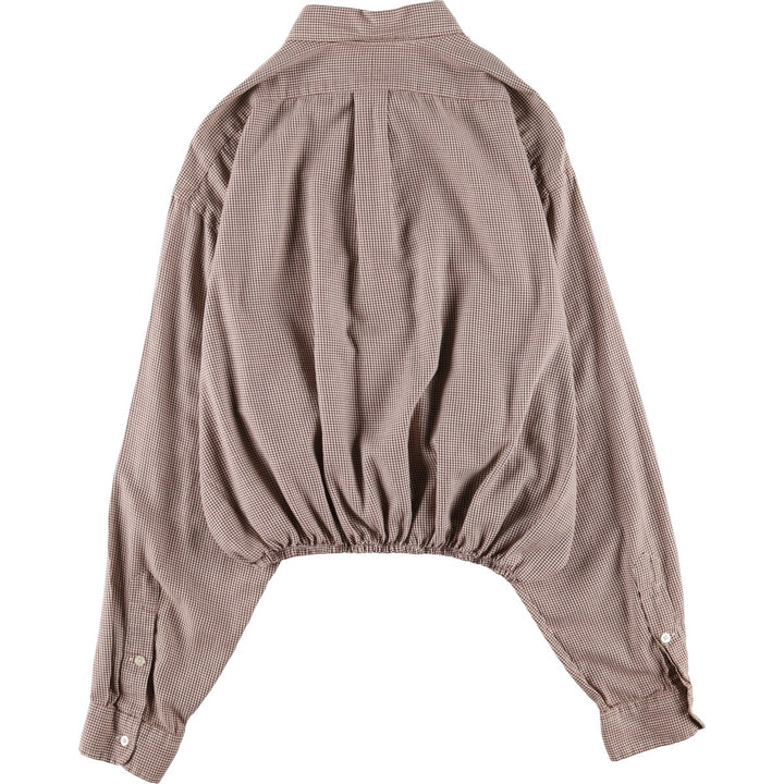 Ralph Lauren POLO GOLF TILDEN Remake Long Sleeve Button Down Check Shirt Women's XL /eaa493945