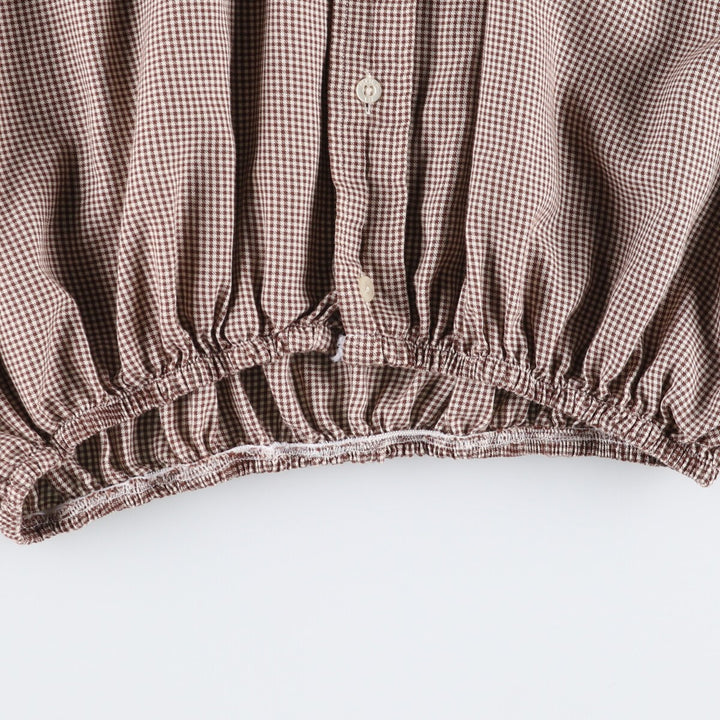 Ralph Lauren POLO GOLF TILDEN Remake Long Sleeve Button Down Check Shirt Women's XL /eaa493945