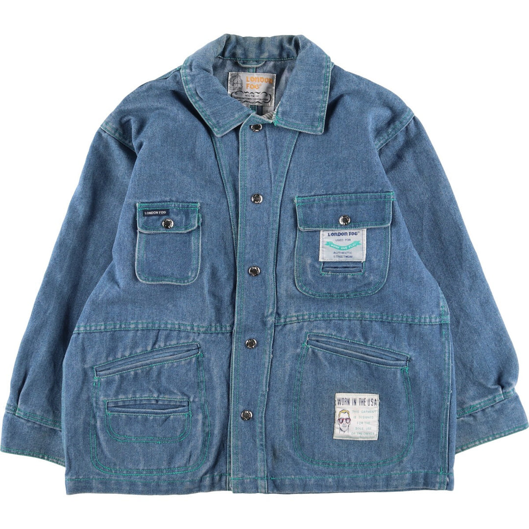 LONDON FOG Denim Jacket Men's L Size Vintage /eaa493973
