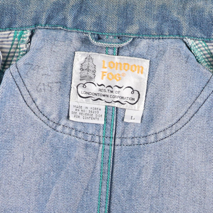 LONDON FOG Denim Jacket Men's L Size Vintage /eaa493973