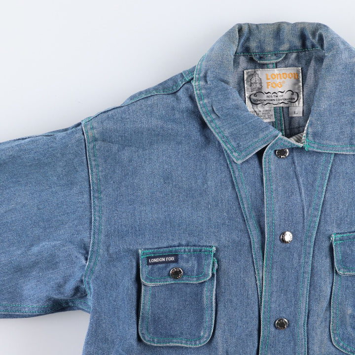 LONDON FOG Denim Jacket Men's L Size Vintage /eaa493973