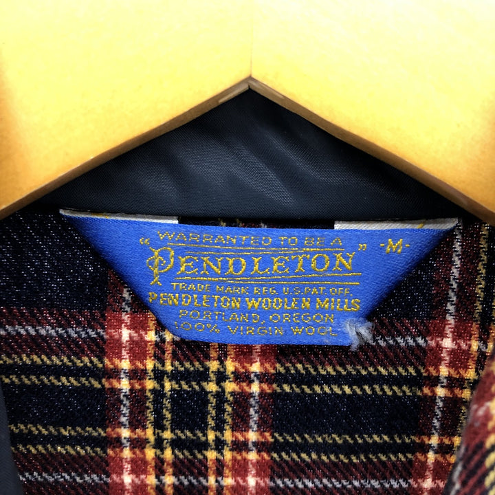 Pendleton Check Pattern Wool Shirt, Men's Medium, Vintage / eaa493990