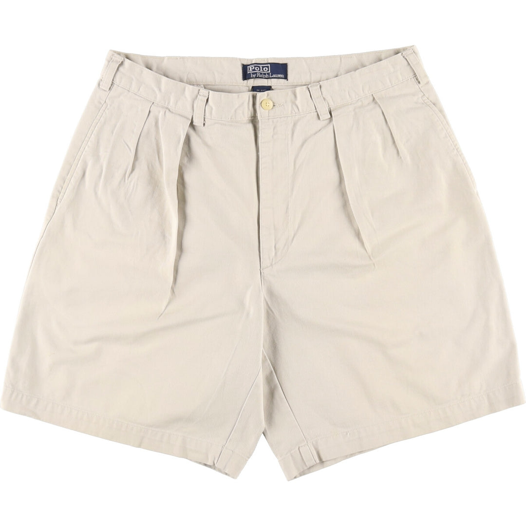 Ralph Lauren POLO by Ralph Lauren Two-pleat Chino Shorts Shorts Men's W34 equivalent / eaa494009