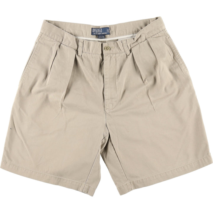 Ralph Lauren POLO by Ralph Lauren Two-pleat Chino Shorts Shorts Men's W33 equivalent / eaa494010