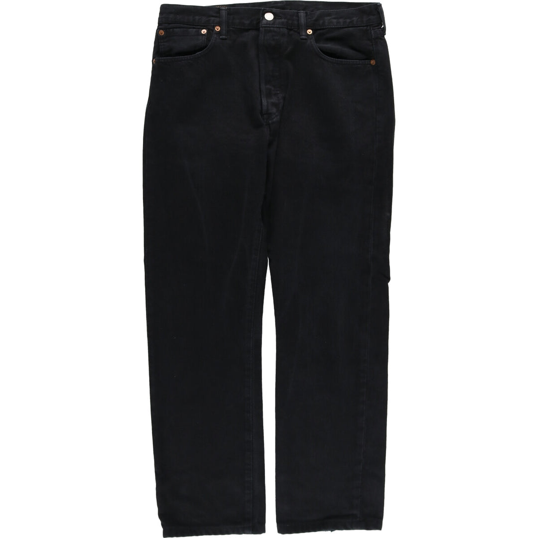 Levi's 501 Black Denim Straight Denim Pants Men's W34 equivalent / eaa494027