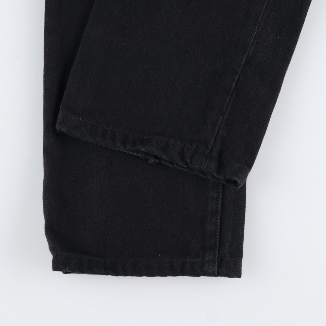 Levi's 501 Black Denim Straight Denim Pants Men's W34 equivalent / eaa494027