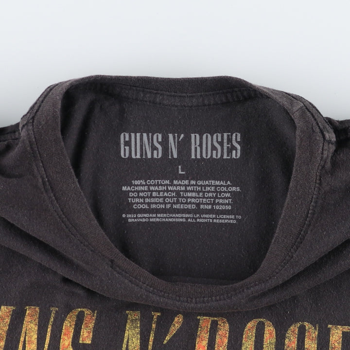 GUNS N' ROSES Guns N' Roses Band T-shirt Band T Men's L size /eaa494035