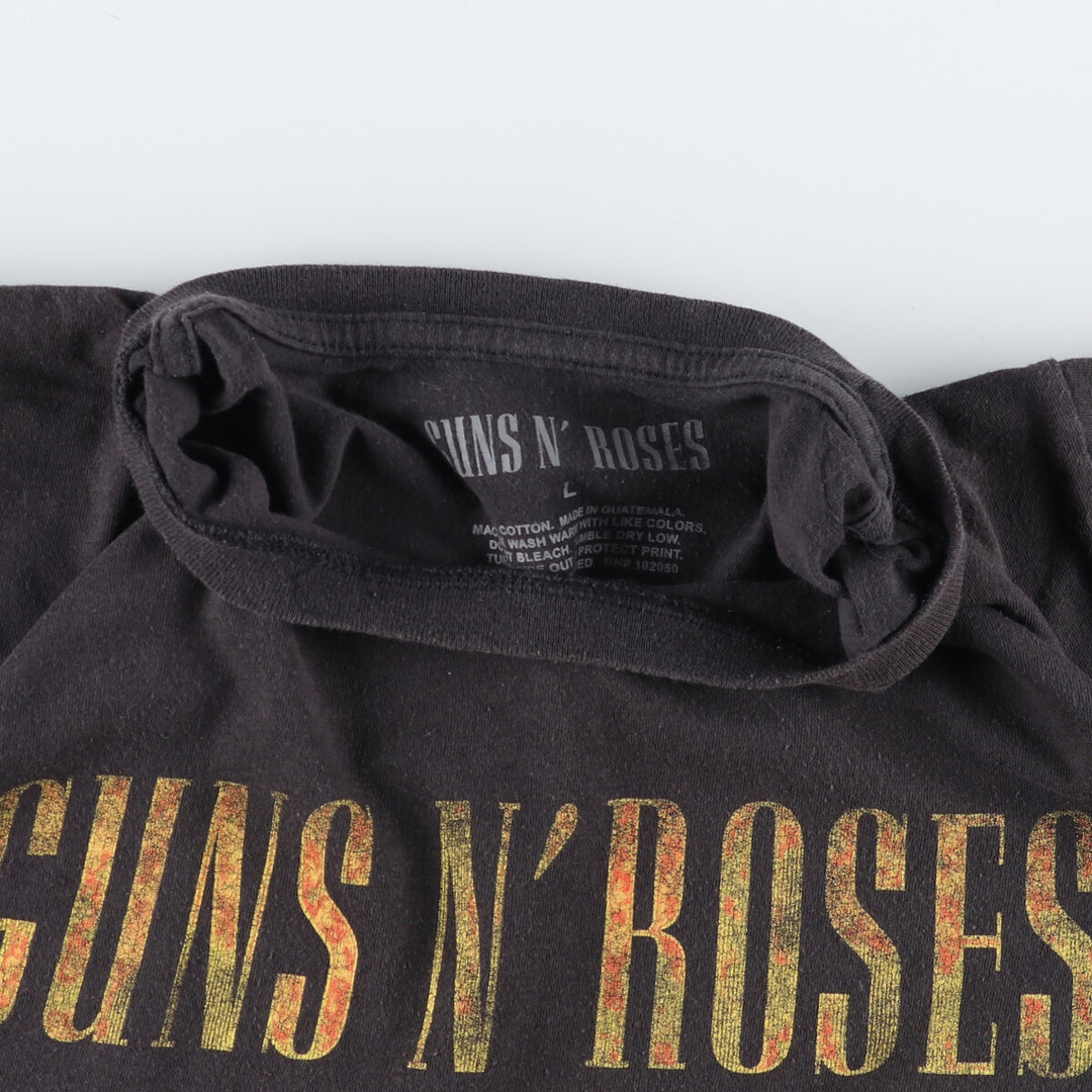 GUNS N' ROSES Guns N' Roses Band T-shirt Band T Men's L size /eaa494035