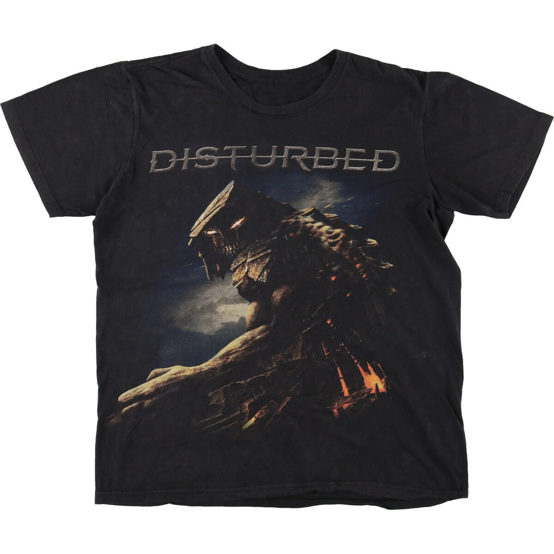 DISTURBED Disturbed Band T-shirt Band T Men's M size / eaa494047