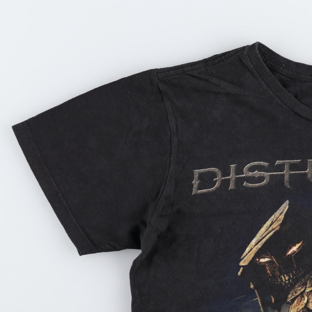 DISTURBED Disturbed Band T-shirt Band T Men's M size / eaa494047