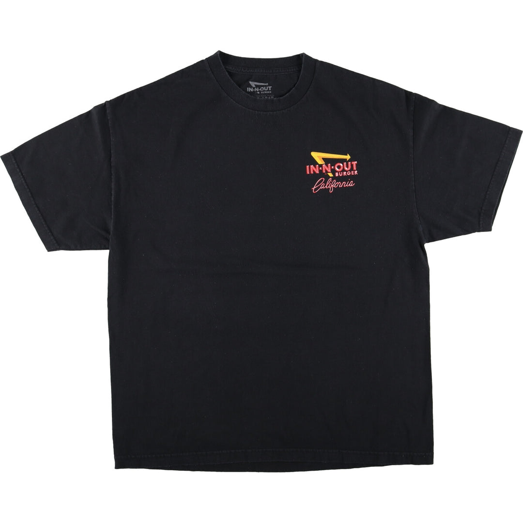 IN-N-OUT BURGER Advertising T-shirt Men's XL equivalent /eaa494061