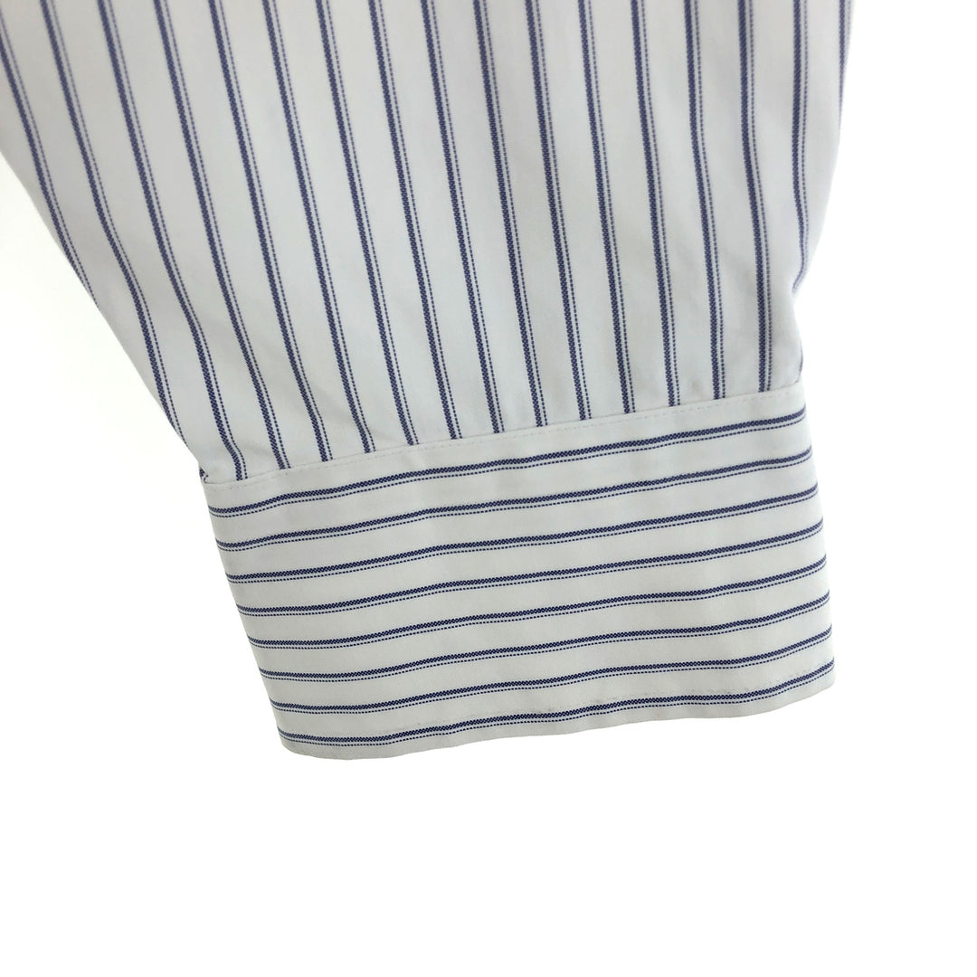 LANDS' END Long Sleeve Button-Down Striped Shirt Men's XL / eaa494068