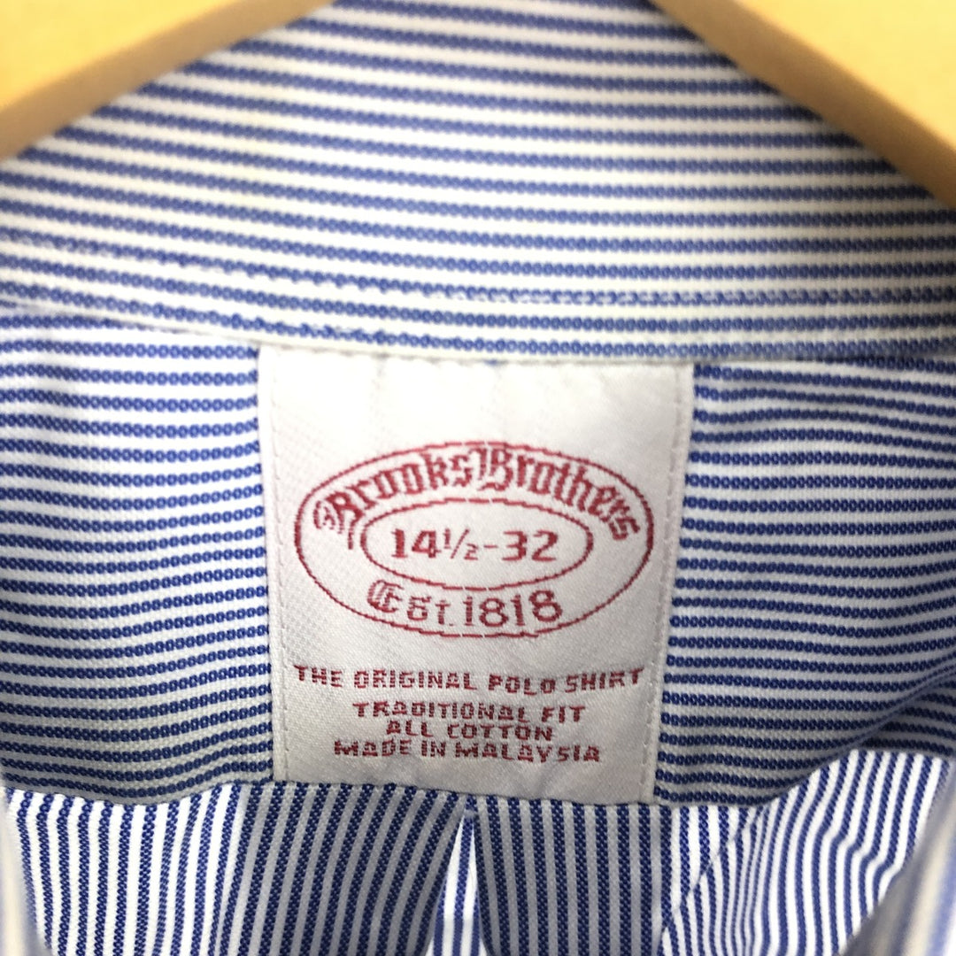 Brooks Brothers Est.1818 Long Sleeve Button-Down Striped Shirt Men's M Size / eaa494072