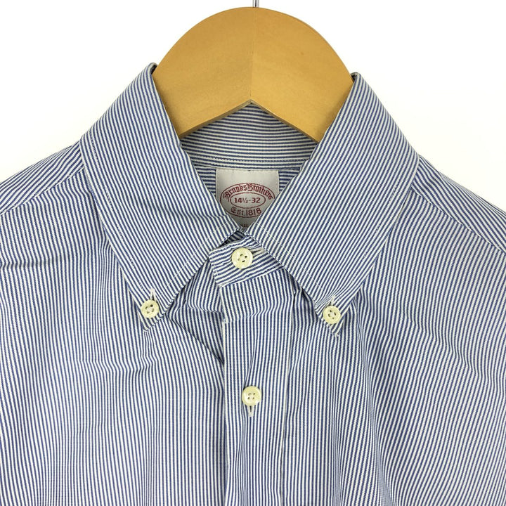 Brooks Brothers Est.1818 Long Sleeve Button-Down Striped Shirt Men's M Size / eaa494072