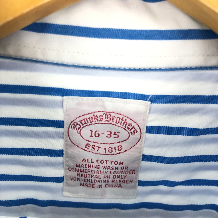 Brooks Brothers Est.1818 Long Sleeve Button-Down Striped Shirt Men's Size L / eaa494073