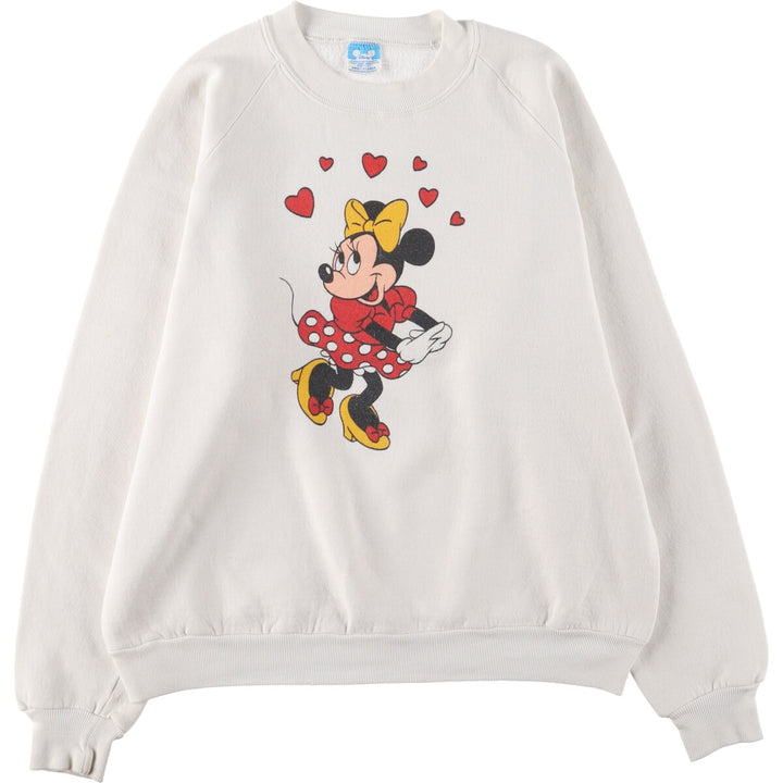 80'S DISNEY MINNIE MOUSE Minnie Mouse character sweatshirt, made in USA, men's XL size, vintage /eaa494273