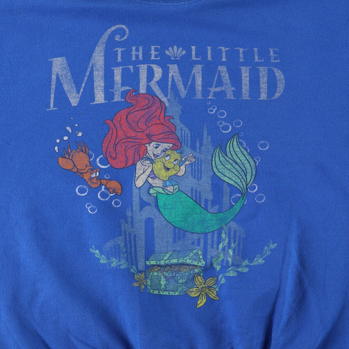 THE LITTLE MERMAID Little Mermaid character sweatshirt, sweatshirt, women's XL equivalent /eaa494278