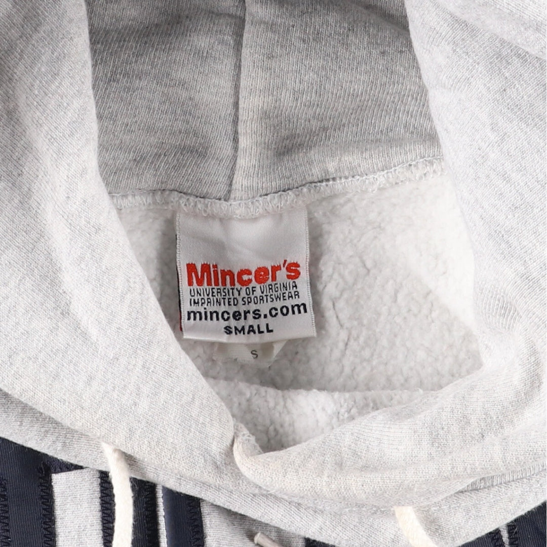 Mincer's Reverse Weave College Sweat Pullover Hoodie Made in USA Men's S /eaa494282