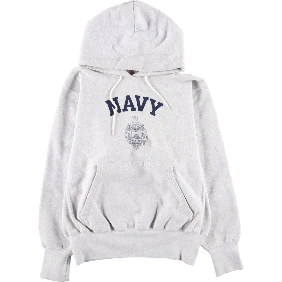 90'S Midshipman Store USNAVY Reverse Weave Pullover Hoodie Made in USA Men's XS /eaa494283