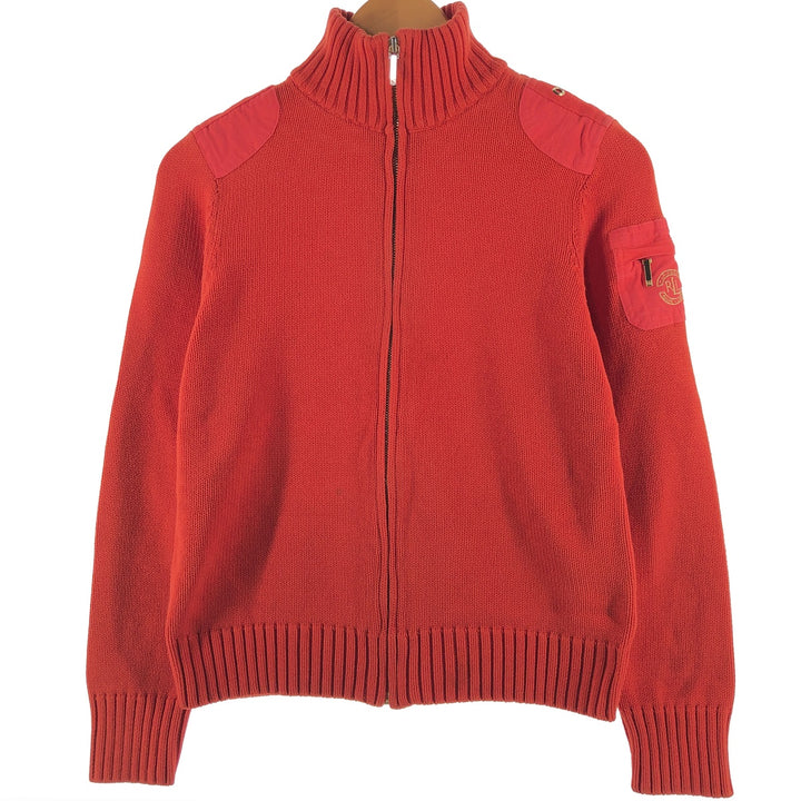 Ralph Lauren LAUREN Cotton knit full zip sweater for women, size S / eaa494296