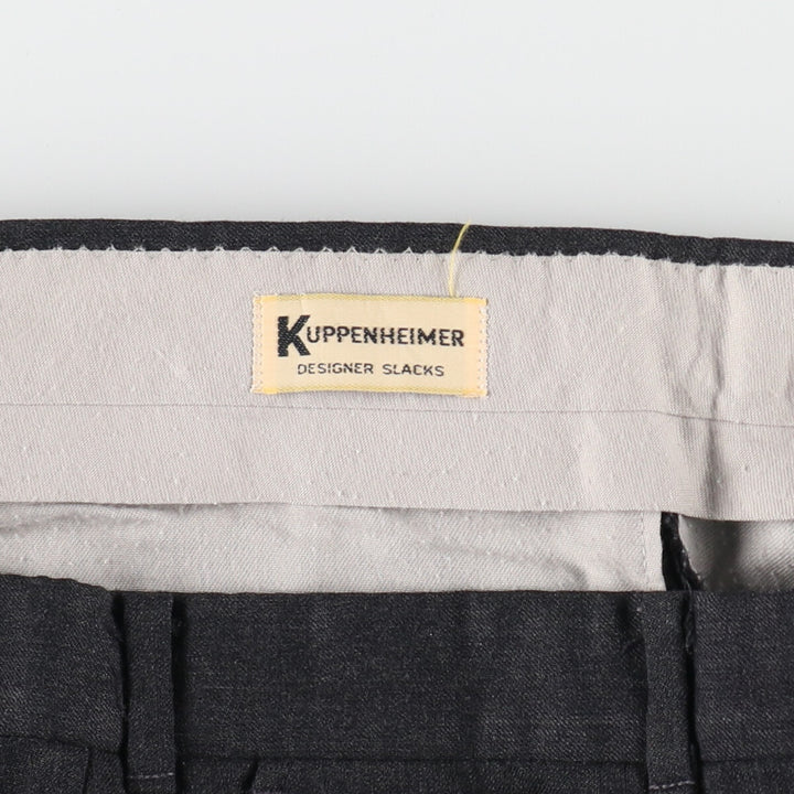 ~90'S KUPPENHEIMER slacks wide pants men's w33 equivalent vintage /eaa494303