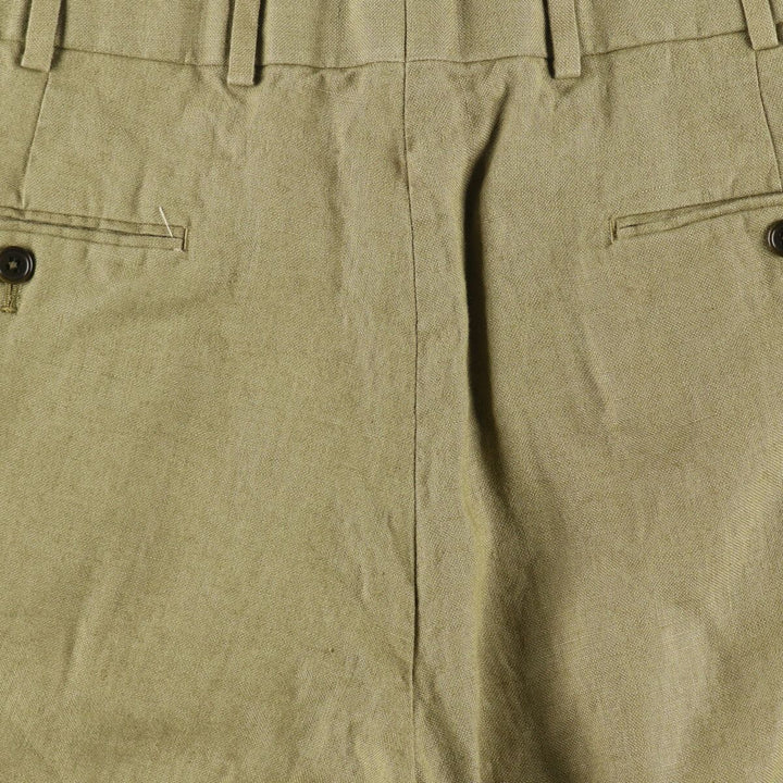 Brooks Brothers IRISH LINEN Linen Pants Slacks Men's W33 equivalent / eaa494309