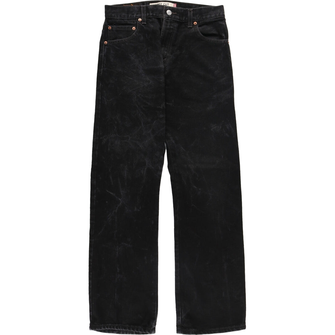 Levi's 517 BOOT CUT Black denim boot cut denim pants for men, equivalent to w30 / eaa494360