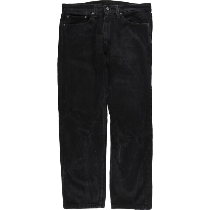 Levi's 505 Black Denim Tapered Denim Pants Men's W36 equivalent / eaa494370