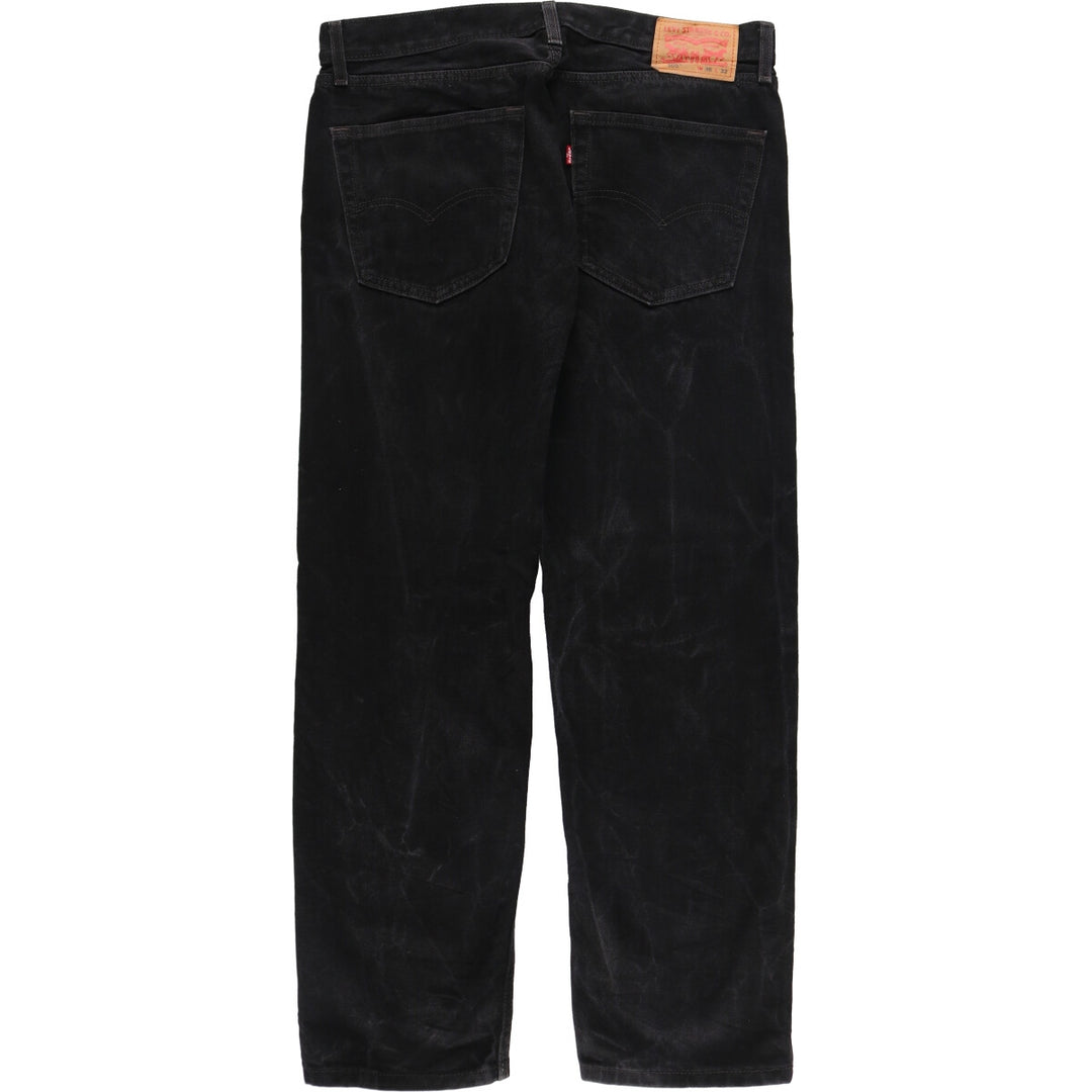 Levi's 505 Black Denim Tapered Denim Pants Men's W36 equivalent / eaa494370