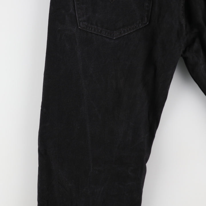 Levi's 505 Black Denim Tapered Denim Pants Men's W36 equivalent / eaa494370