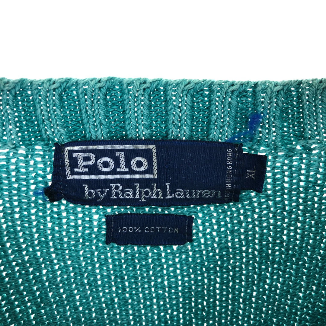 Ralph Lauren POLO by Ralph Lauren Cotton Knit Sweater Men's XL /eaa494426